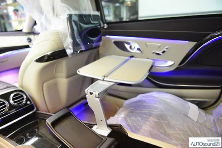 벤츠 S650 마이바흐 2019년식▶ 마이바흐에 골프백이 안실린다? 순정우퍼 탈거 후 우퍼를 매립하여, 골프여행 다녀오세요. / 서울 마포구 신수동