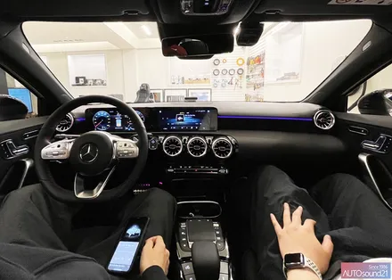 벤츠 A45 AMG 2021년식▶ 카오디오 풀시스템 장착 / 서울 마포구 신수동