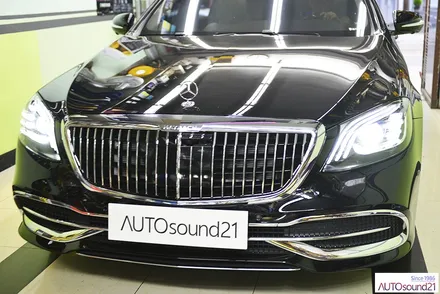 벤츠 S650 마이바흐 2019년식▶ 마이바흐 트렁크 확장 작업으로 골프백 2개 넣고 더욱 좋은 서브 베이스 음을 청취하세요. / 서울 마포구 신수동