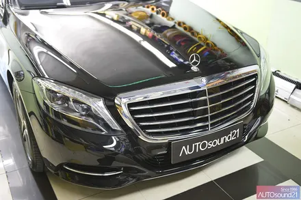 벤츠 S클래스 S400 2015년식▶ 벤츠전용 3D 부메스터 + 핸드메이드 DATASAT D31 트위터 작업. / 서울 마포구 신수동