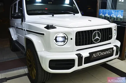 벤츠 G63 AMG 에디션 2020년식▶ 신형 지바겐 차량에 모렐 Limited Edition 및 DATASAT 스피커 + 하이브리드파워켑 + 블루투스 / 서울 마포구 신수동