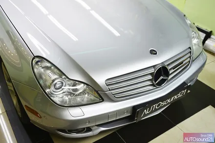 벤츠 CLS 350 2006년식▶ WTX-700 음질전용 블루투스 + 사운드업 헤드켑 (음질과 해상력, 스피커 출력을 한번에 업그레이드 합니다.) / 서울 마포구 신수동
