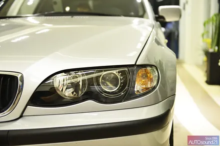 BMW 3시리즈 318i 2004년식▶ 순정 데크를 활용하여 옥스생성 후 Ability 블루투스를 장착합니다. / 서울 마포구 신수동