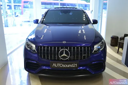 벤츠 GLC 63 S AMG 2018년식▶ DATASAT (2웨이/ 센터) 최고급 스피커 + 부메스터 트위터 그릴 + 사운드업 헤드켑 / 서울 마포구 신수동