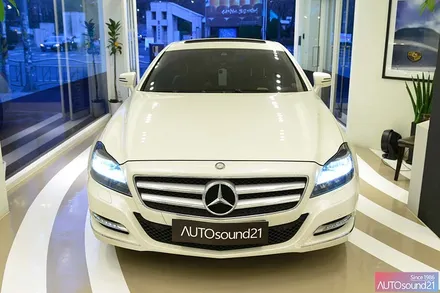벤츠 CLS350 2013년식 ▶ 최고 음질을 입력하는 WTX-700 (Hi-Fi)  블루투스 + 사운드업 헤드켑 / 서울 마포구 신수동