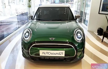 BMW 미니 쿠퍼 해치백 2021년식▶ DSP 장착된 차량에 차량 순정 입력을 들으시다 결국, 어빌리티 음질전용 블루투스 장착하셨습니다. / 서울 마포구 신수동