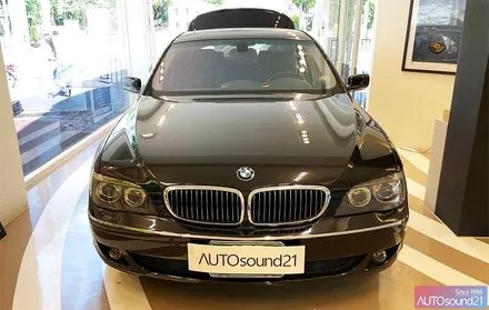 BMW 740i 2006년식▶ 7시리즈 소리 안나는 증상 해결, 직렬 옥스 생성 후 스마트폰/아스텔앤컨 직렬 청취 / 서울 마포구 신수동