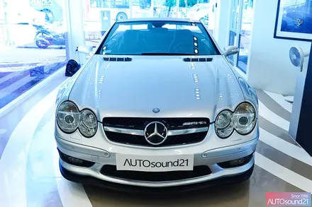 벤츠 SL55 AMG 2006년식▶ 이렇게 좋은 음질이 나올 줄 아셨나요 ^^? WTX-700 블루투스 리시버 설치해보세요. / 서울 마포구 신수동
