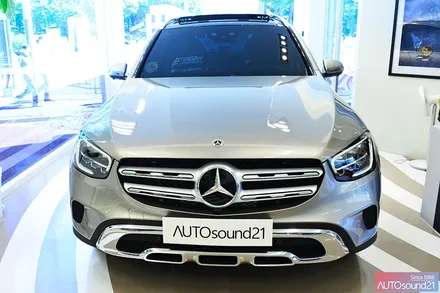 벤츠 GLC 220d 2022년식▶ 7천만원이 넘는 차량에 트위터 스피커가 없다!? DATASAT 2웨이 스피커 + 파워켑 / 서울 마포구 신수동