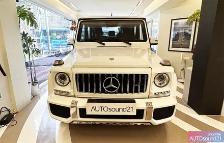 벤츠 G63 AMG 지바겐 2018년식▶ 1680W 출력의 UP10 DSP 매치 앰프 + 그라운드 제로 2 웨이 스피커로 최강의 가성비 튜닝 / 서울 마포구 신수동