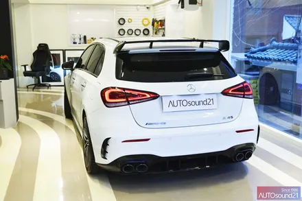 벤츠 A45 AMG 2021년식▶ 카오디오 풀시스템 장착 / 서울 마포구 신수동