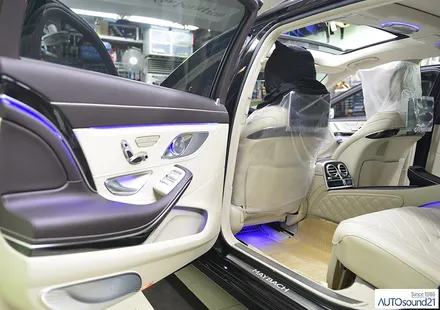 벤츠 S650 마이바흐 2019년식▶ 마이바흐에 골프백이 안실린다? 순정우퍼 탈거 후 우퍼를 매립하여, 골프여행 다녀오세요. / 서울 마포구 신수동