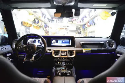 벤츠 G63 AMG 에디션 2020년식▶ 신형 지바겐 차량에 모렐 Limited Edition 및 DATASAT 스피커 + 하이브리드파워켑 + 블루투스 / 서울 마포구 신수동