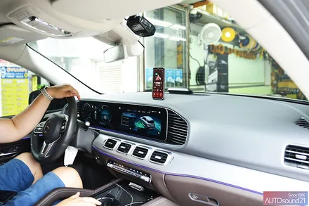 벤츠 GLE 300d 2020년식▶ 신차출고 하루만에 사운드가 답답하셔서 방문하신 고객님, 데이터셋 스피커로 교환 하셨습니다. / 서울 마포구 신수동