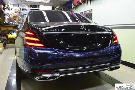 벤츠 S650 마이바흐 2019년식▶ 마이바흐에 골프백이 안실린다? 순정우퍼 탈거 후 우퍼를 매립하여, 골프여행 다녀오세요. / 서울 마포구 신수동