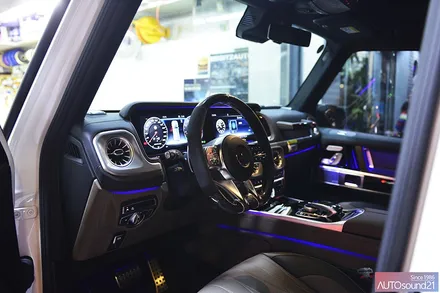 벤츠 G63 AMG 에디션 2020년식▶ 신형 지바겐 차량에 모렐 Limited Edition 및 DATASAT 스피커 + 하이브리드파워켑 + 블루투스 / 서울 마포구 신수동