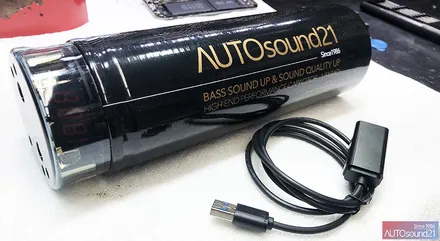링컨 노틸러스 2020년식▶ USB TO AUX 제품으로 외부입력을 생성하여 네비게이션과 연결하고, 사운드업 헤드켑 장착합니다. / 서울 마포구 신수동