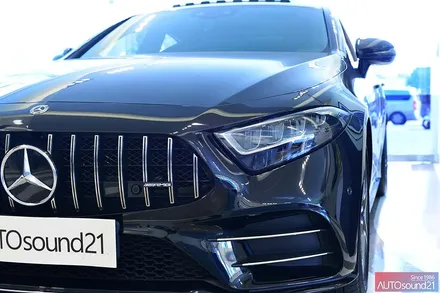 벤츠 CLS 400d 2019년식▶ DATASAT 미드우퍼 스피커 + 레인보우 미드레인지 스피커 + 사운드업 헤드켑 / 서울 마포구 신수동