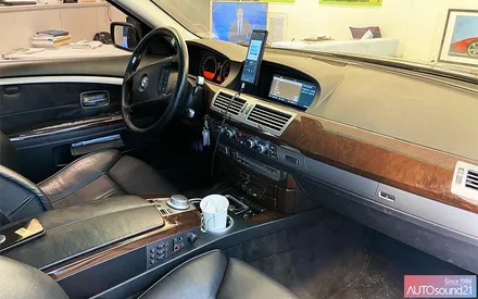 BMW 740i 2006년식▶ 7시리즈 소리 안나는 증상 해결, 직렬 옥스 생성 후 스마트폰/아스텔앤컨 직렬 청취 / 서울 마포구 신수동