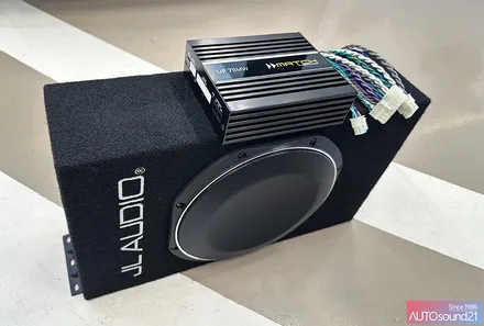 BMW Z4 2021년▶ 매치 UP7 DSP + 전용 케이블 + JL AUDIO 10” 빌트인 우퍼 장착, 가성비 최고의 작업을 합니다. / 서울 마포구