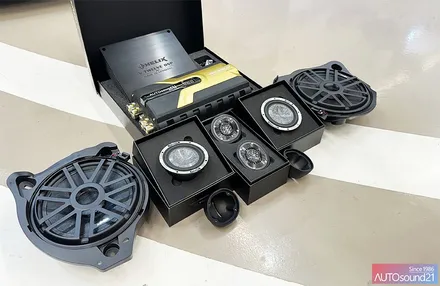 벤츠 GT63 AMG 2023년식▶ 평생 사용 가능한 카오디오! 헬릭스 V12 DSP + 포칼 유토피아 2웨이 스피커 + ETON 우퍼 + 하이브리드 파워켑 30F / 서울 마포구 신수동