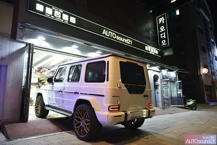 벤츠 G63 AMG 에디션 2020년식▶ 신형 지바겐 차량에 모렐 Limited Edition 및 DATASAT 스피커 + 하이브리드파워켑 + 블루투스 / 서울 마포구 신수동