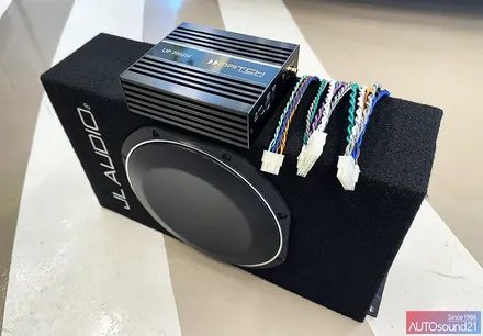 BMW Z4 2021년▶ 매치 UP7 DSP + 전용 케이블 + JL AUDIO 10” 빌트인 우퍼 장착, 가성비 최고의 작업을 합니다. / 서울 마포구
