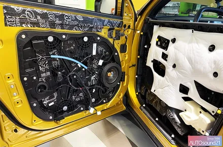 KGM 무쏘 EV 2025년식▶ DATASAT D2 2웨이 프론트 스피커 + DATASAT RS-662 코엑셜 리어스피커로 해상력 업그레이드 / 서울 마포구 신수동