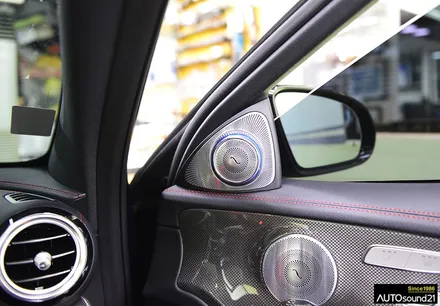 벤츠 E43 AMG 2017년식=>  3D 부메스터 부메스터와 핸드 메이드 DATASAT 스피커 작업후 고객님 뽕 가셨습니다. / 서울 마포구 신수동