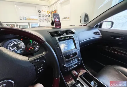 렉서스 GS350 2007년식▶ 미국 DICE社 옥스 생성기 미디어 브릿지 + 음질전용 블루투스 작업. / 서울 마포구 신수동