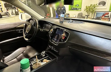 볼보 XC90 2019년식▶ WTX-700 블루투스 + 하이브리드 파워켑 8F / 서울 마포구