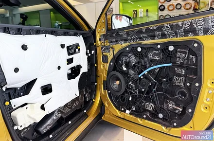 KGM 무쏘 EV 2025년식▶ DATASAT D2 2웨이 프론트 스피커 + DATASAT RS-662 코엑셜 리어스피커로 해상력 업그레이드 / 서울 마포구 신수동