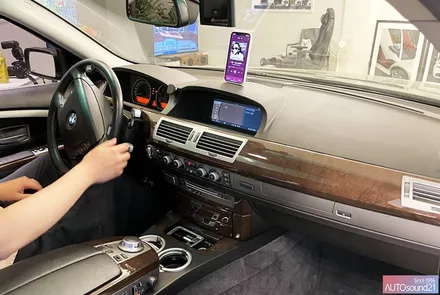 BMW 7시리즈 740Li 2007년식▶ 순정 오디오 시스템 점검 & 수리 후 음질전용 블루투스 장착 / 서울 마포구 신수동