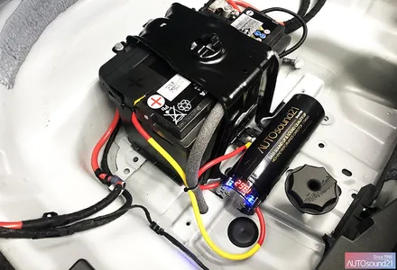 아우디 A4 2020년식▶ 그라운드 제로 센터 스피커 + Sound UP HEAD CAPACITOR / 서울 마포구 신수동