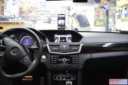 벤츠 E63 AMG 2010년식▶ 음질 최강 블루투스와 SOUND UP헤드켑 + 4K 블랙박스 작업. / 서울 마포구 신수동