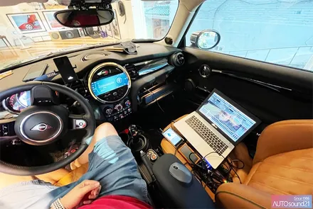 미니 쿠퍼 해치백 2021년식▶ 포칼스피커 + 매치62DSP 장착된 차량! 완벽 DSP 재튜닝으로 새로운 차 만들기 / 서울 마포구 신수동