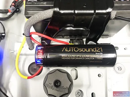아우디 A4 2020년식▶ 그라운드 제로 센터 스피커 + Sound UP HEAD CAPACITOR / 서울 마포구 신수동
