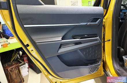 KGM 무쏘 EV 2025년식▶ DATASAT D2 2웨이 프론트 스피커 + DATASAT RS-662 코엑셜 리어스피커로 해상력 업그레이드 / 서울 마포구 신수동