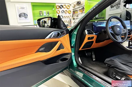 BMW M4 2023년식▶ 매치 UP10 DSP + 전용 케이블 + Focal 유토피아M 베릴륨 트위터, 미드레인지 스피커 장착합니다. / 서울 마포구