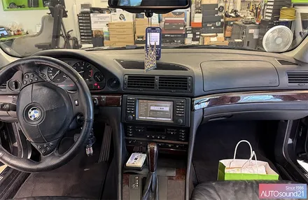 BMW 740IAL 1998년식▶ 100% GERMANY DSP, 1,480와트의 MATCH UP8 DSP + 소닉디자인 스피커 + JL서브우퍼 풀시스템 / 서울 마포구 신수동