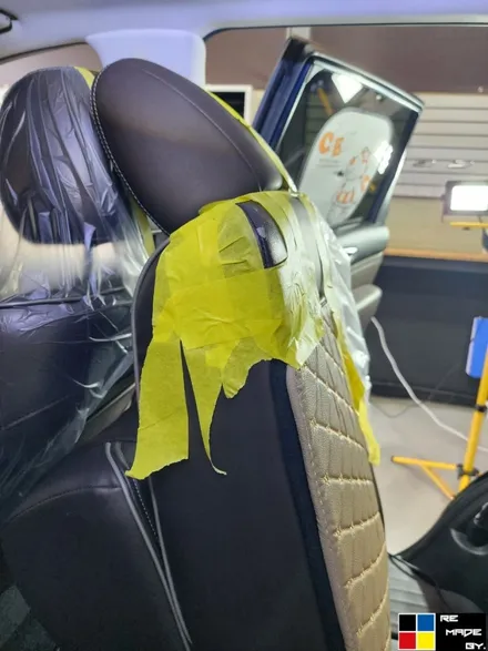 [실내복원]인피니티 Qx60 수원 가죽시트 뜯김 복원👀 / 수원시 권선구 고색동