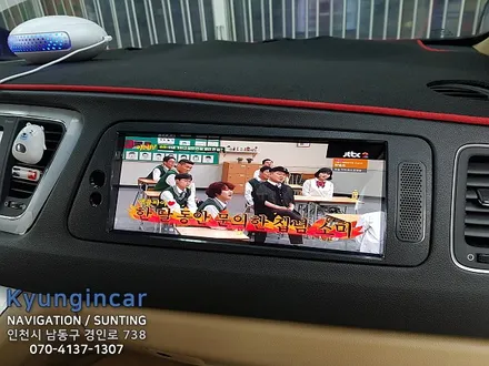 더뉴카니발 하이리무진 12인치 XM보조모니터 뷰잉연동 / 인천경인카