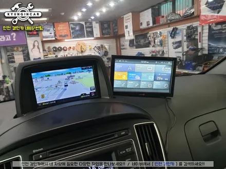 인천 그랜드 스타렉스 360옴니뷰NS2 어라운드뷰 거치네비 연동장착