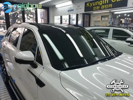 쏘렌토맛집 고급미 폭발! 레인보우 V90썬팅 패키지시공 인천 경인카