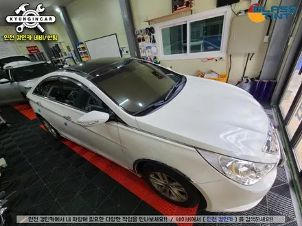 YF소나타 썬팅불량으로 재시공 글라스틴트 선셋 틴팅필름  (인천경인카)