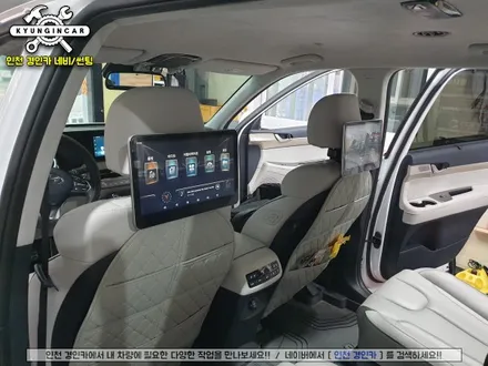 인천 팰리세이드 현대미디어 Q125 안드로이드 리어모니터 장착