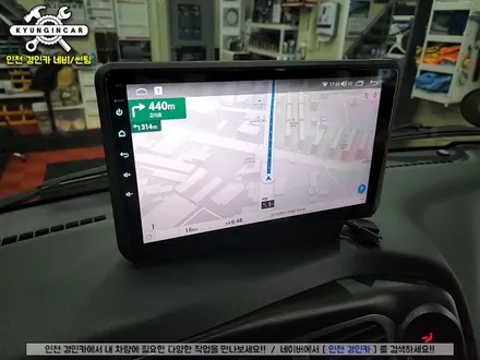 인천 카나로 xplus 봉고3 안드로이드 올인원 10인치 장착했어요.