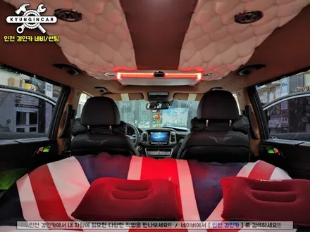 G4렉스턴 비클시네마 VC-173ST 천정모니터 안드로이드 스마트TV 탑재!! 차에서 우영우보자!!