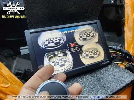 인천 어라운드뷰 전문설치 올뉴투싼 3D 플러스뷰 + 뷰게라 내비매립 장착