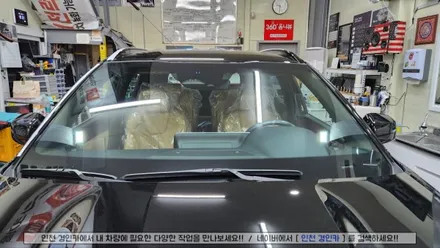 인천 신차패키지 쏘렌토MQ4 루마 버텍스 썬팅 + 아이나비 블랙박스 + PPF + 유리막 + 발수코팅 시공